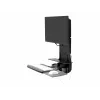 Ergotron Sit-Stand Vertical Lift, Patient Room - kit de montaje (reposamuñecas, soporte para ratón, riel de ajuste vertical, soporte para lector de códigos de barras, bandeja para teclado, brazo para monitor, bandeja extraíble para ratón)