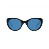 ERMENEGILDO ZEGNA Gafas de sol unisex ZC0009-01V50 - montura de acetato negra, lentes grises 50/23/145 mm