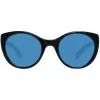 ERMENEGILDO ZEGNA Gafas de sol unisex ZC0009F01V53 - Montura negra, lentes degradadas grises 53/23/150 mm
