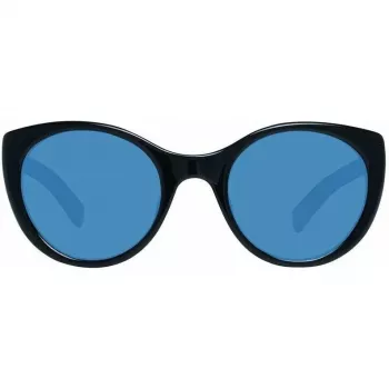 ERMENEGILDO ZEGNA Gafas de sol unisex ZC0009F01V53 - Montura negra, lentes degradadas grises 53/23/150 mm