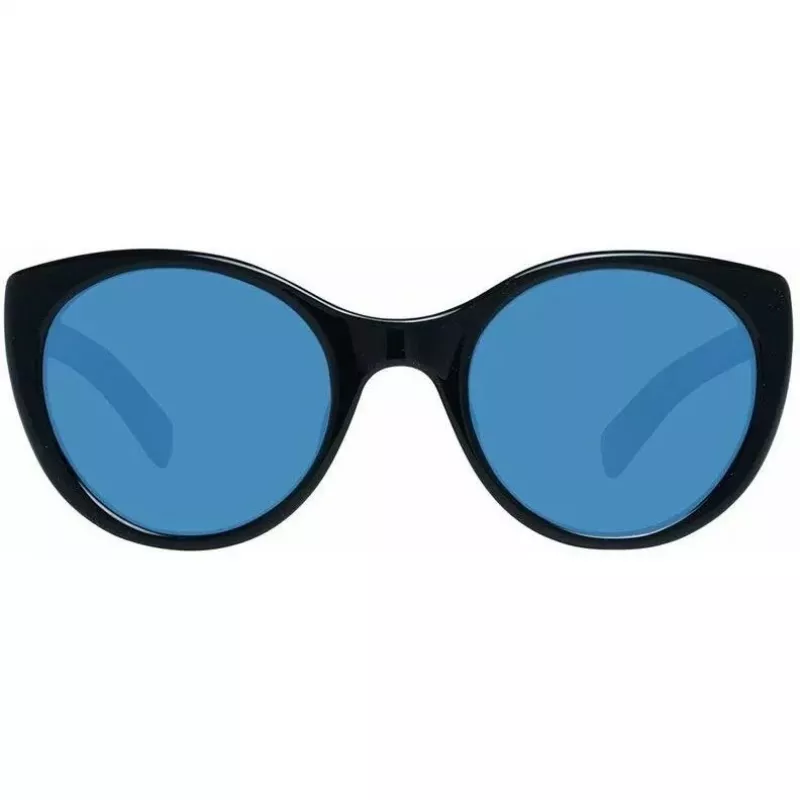 ERMENEGILDO ZEGNA Gafas de sol unisex ZC0009F01V53 - Montura negra, lentes degradadas grises 53/23/150 mm