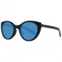 ERMENEGILDO ZEGNA Gafas de sol unisex ZC0009F01V53 - Montura negra, lentes degradadas grises 53/23/150 mm