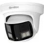 Ernitec Wolf Ultra Cámara turret 8MP con objetivo de 190°, IR y luz blanca, PoE, IP66, NDAA 0070-08129