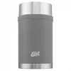 Esbit Sculptor Food Jug 1000 ml Recipiente de acero inoxidable aislado al vacío - Gris piedra