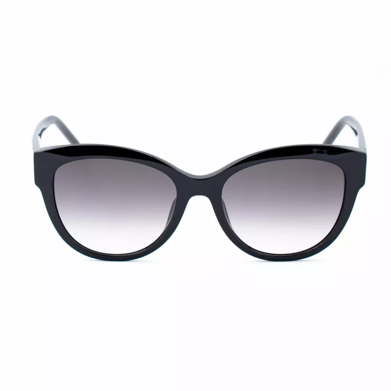 ESCADA Gafas de sol mujer SESD99-550700 - Montura de acetato negra con lentes grises degradadas - 55/18/140 mm