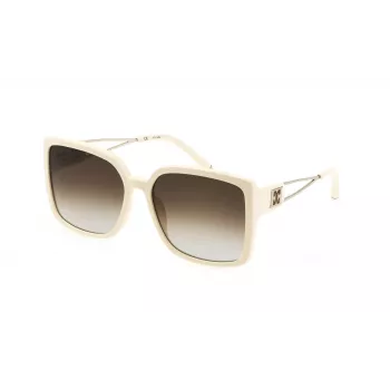 ESCADA Gafas de sol para mujer SESD31-5906Y1 Havana marrón degradado mariposa acetato UV400