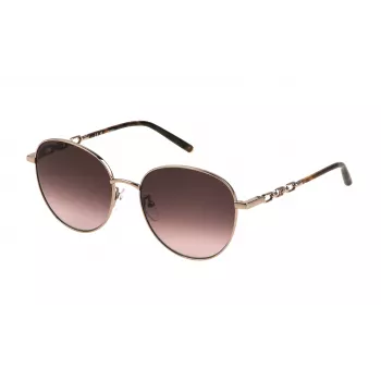 ESCADA Gafas de sol para mujer SESD95-560A32 Brown Havana mariposa 56/17/140 mm