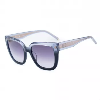 ESCADA gafas de sol mujer SESD98-520N91 Havana acetato cuadrada mariposa 52 mm