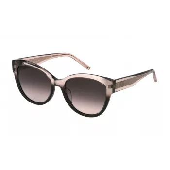 ESCADA Gafas de sol de mujer SESD99550D78 Dark Havana Brown degradado 55 mm