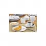 Platos hondos de sopa Esmeyer Heike 23 cm, porcelana, blanco, pack de 6 433-239