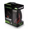 Esperanza EGH300R Auriculares gaming con cable con micrófono de diadema omnidireccional, Negro/Rojo