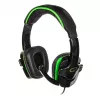 Auriculares gaming Esperanza EGH310G con micrófono de diadema, con cable, jack 3,5 mm, Negro y Verde