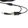 Esperanza EGH430 THUNDERBIRD Auriculares gaming con cable y micrófono, negro y verde