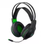 Esperanza EGH430 THUNDERBIRD Auriculares gaming con cable y micrófono, negro y verde