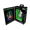Esperanza EGM701 Mangora Ratón gaming con cable 8D, iluminación RGB, 7200 DPI, sensor óptico, 6 botones, cable trenzado, para diestros, negro
