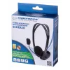 Esperanza EH102 auriculares con micrófono con cable - Negro