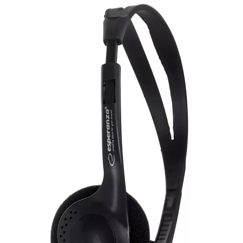 Esperanza EH102 auriculares con micrófono con cable - Negro