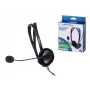 Esperanza EH102 auriculares con micrófono con cable - Negro