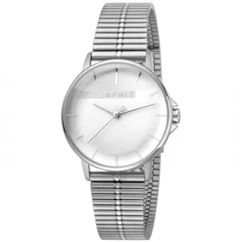 ESPRIT Reloj de cuarzo para mujer ES1L065M0065 32 mm acero inoxidable plateado