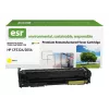 ESR Cartucho de tóner remanufacturado compatible con HP CF532A amarillo 1.600 páginas
