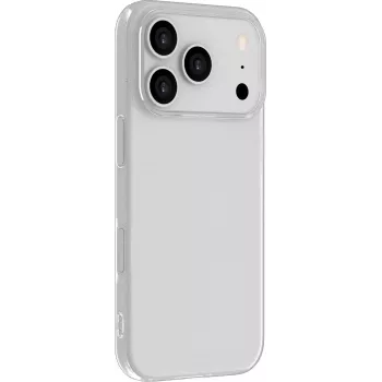 eSTUFF INFINITE (GRS) VIENNA Funda para iPhone 18 Pro/17 Pro, TPU 100 % reciclado, transparente
