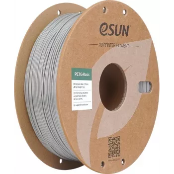 eSUN PETG 1,75mm plata 1kg filamento para impresora 3D PETG-Basic175S1P1