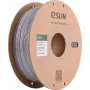 eSUN PETG+ Filamento para impresora 3D 1,75 mm plata 1 kg bobina de papel PETG+175S1P1