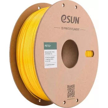 eSUN PETG+ Filamento para impresora 3D 1,75mm 1kg amarillo bobina de papel PETG+175Y1P1