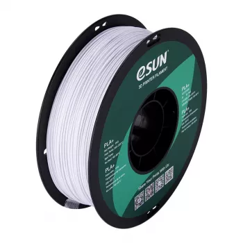 ESUN PLA+ 1,75 mm Filamento para impresora 3D blanco frío 1 kg