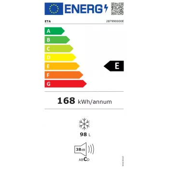 ETA 287990000E Arcón congelador, 98 L, clase de eficiencia energética E, blanco