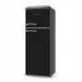 ETA Storio Retro Combi frigorífico-congelador combinado, 215 L totales, 170 L frigorífico, 45 L congelador, independiente, negro, clase de eficiencia energética E, 38 dB