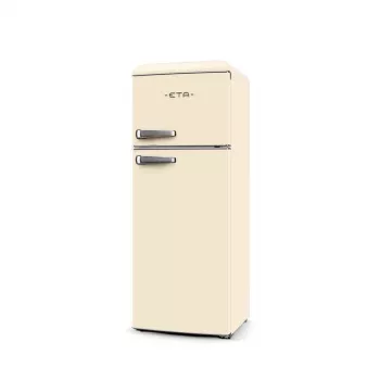ETA Storio Retro ETA253390040EN frigorífico-congelador independiente con congelador arriba, 215 L de capacidad total, beige, clase energética E, 38 dB