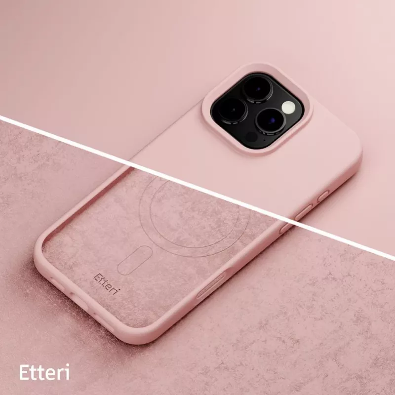 ETTERI funda de silicona Mag para iPhone 16 Pro 6,3