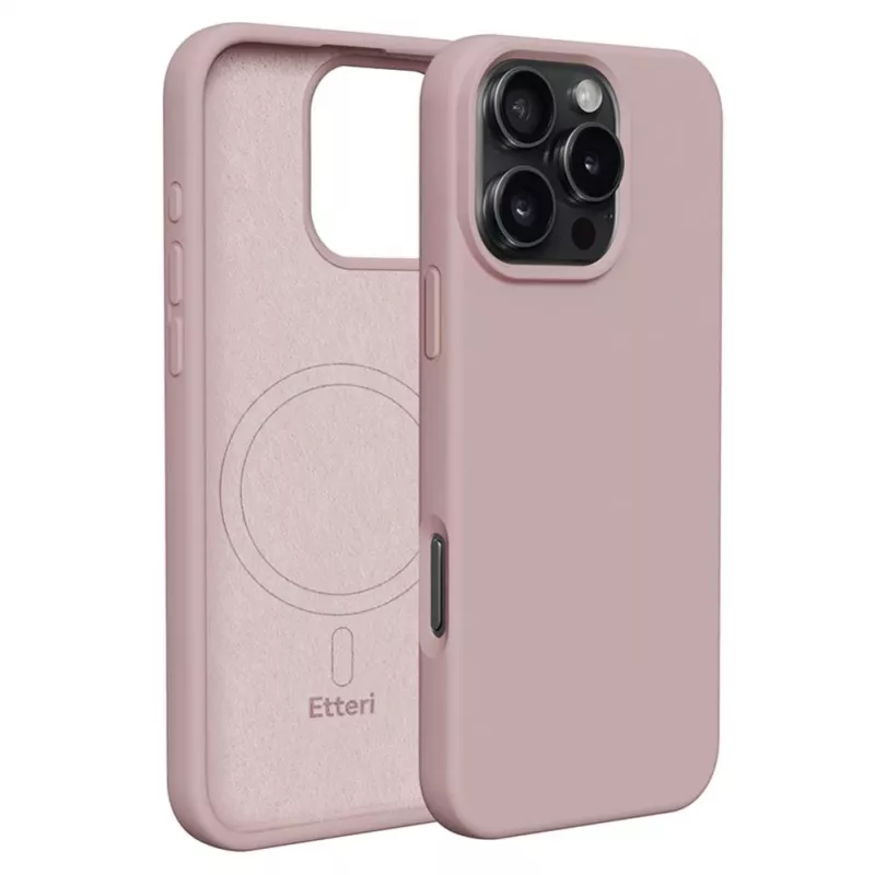 ETTERI funda de silicona Mag para iPhone 16 Pro 6,3