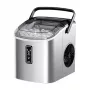 EUHOMY IM08 Máquina de hielo, 1,2 L, 12 kg (Plata)