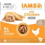 IAMS Delights Kitten in Gravy comida húmeda para gatitos, 8 x 85 g