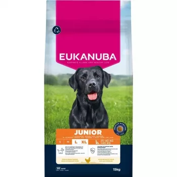 Eukanuba Premium Nutrition Junior Large & Giant Breed Pienso para perros, pollo 15kg