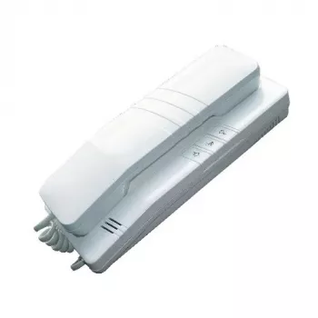 Auricular analógico de 4 hilos EURA ADA-38A3 para sistemas RL-3203H, blanco