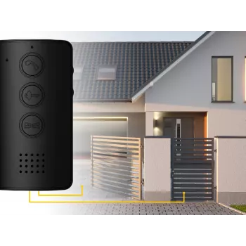 Intercomunicador EURA ADP-09A3 negro manos libres