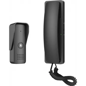 Portero automático de audio de 2 hilos EURA ADP-24A3 negro