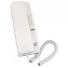 Portero automático de audio EURA ADP-44A3 (RL-3203D) - 2 hilos, unifamiliar, unidad interior blanca, panel exterior plateado