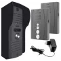EURA ADP-51A3 DIFESA kit de portero automático de audio - 1 familia, 2 terminales, intercomunicador, grafito