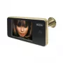 EURA VDP-01C1 ERIS mirilla digital para puerta 3,2 pulgadas LCD oro