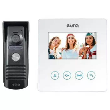 Eura Videoportero EURA VDP-52A3ATIRA blanco