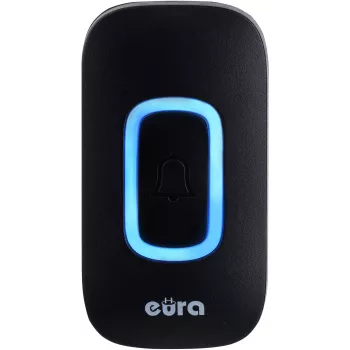 EURA WDP-42A3 timbre inalámbrico - negro