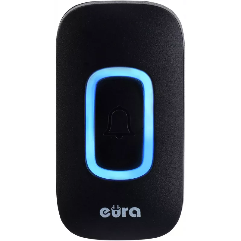 EURA WDP-42A3 timbre inalámbrico - negro