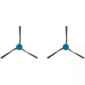 Eureka J15 cepillos laterales x 2 uds. - Cepillos de repuesto de nailon de 3 brazos para bordes para el robot aspirador J15
