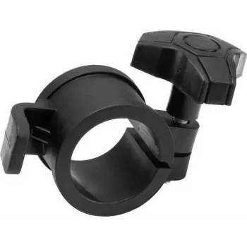 EUROLITE Pinza de plástico de 35 mm para bandera de pie, negra