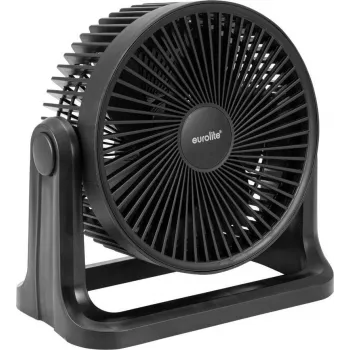 EUROLITE AKKU AF-10 ventilador mini silencioso negro 23 cm Ø a batería hasta 11,5 h