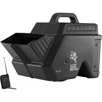EUROLITE AKKU BW-300 máquina de burbujas de jabón con batería y mando a distancia, depósito de 1,5L, negro 51705131